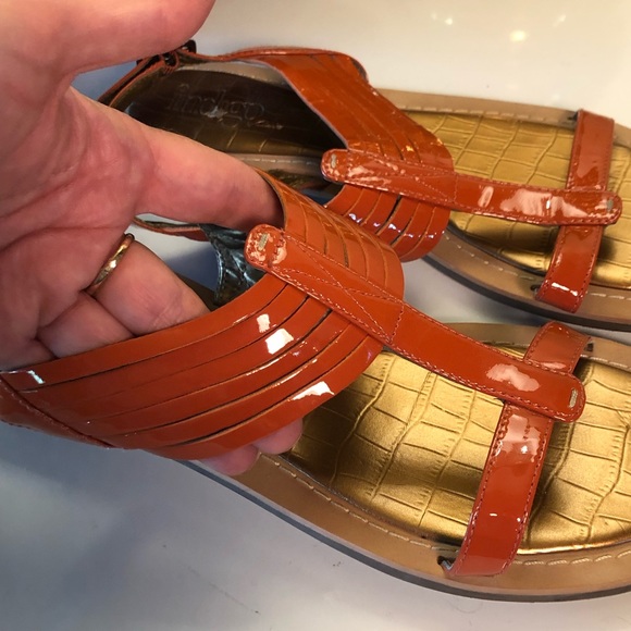 Indigo by Clark Patent Leather Sandals-Pre❤️’d - Picture 6 of 8